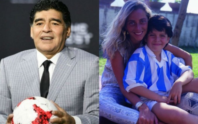 Maradona y Cristiana Sinagra cenaron juntos